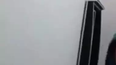 Cute Desi teen puts condom on BF's XXX rod and is ready to ride it