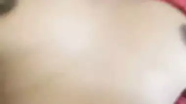 Young 18-year-old girl moans because of hard sex