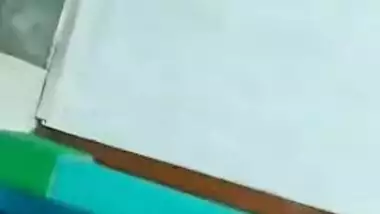 Naked Desi bitch records her huge boobs and XXX spreads her twat