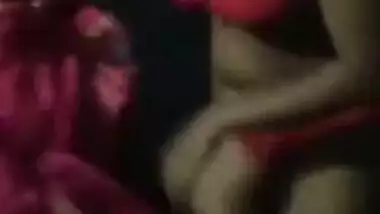 Cute sexy Bengali wife striptease show