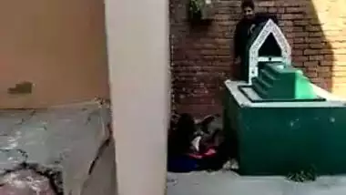 Outdoor is the best XXX sex for Desi MILF who makes it with her BF