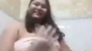 Video call with BF becomes hotter as Desi cutie shows him XXX sex assets