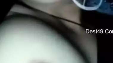 Today Exclusive- Sexy Bihari Girl Showing Her Boobs On Video Call Part 5