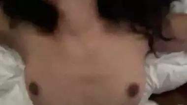 BF blindfolds and fucks his GF hard in desi porn