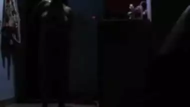 Perverted stud likes to jerk off watching porn videos of Indian landlady