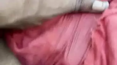 Desi young pussy eats big dick outdoors