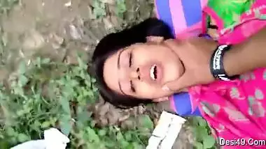 Guys coerce defenseless Desi girlfriend into oral sex and touch XXX twat