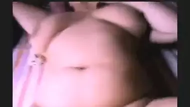 Man licks XXX twat of chubby Desi GF before fucking in homemade porn