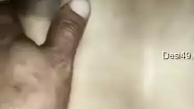 Woman's nipples are hard and Desi hubby understands that she is horny