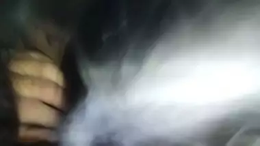 An 18 yr old teen sucks and rides a dick in local sex video