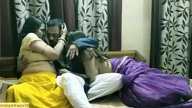 Amazing hot sex..Indian hot bhabhi swaping with Brother! Hindi hot family sex