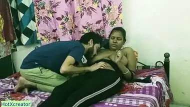 Indian hot teen boy fucked room service girl at local hotel! New hindi sex
