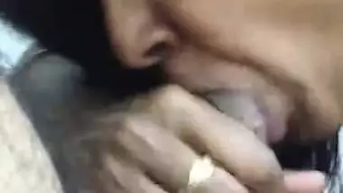 Aunty Sucking Uncut Dick Like She is Sucking Chocolate…Hot Desi Mature Blowjob…
