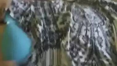 Desi woman takes off panties to show that her XXX cave is ready for sex