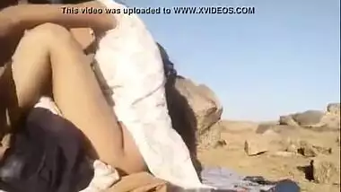 Kinky college couple enjoy hardcore outdoor sex on the beach