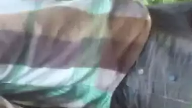 Outdoor hardcore village sex fun with innocent teen girlfriend