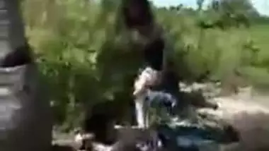 Tamil school girl fuck outdoor as real slut and caught on cam. Desi mms