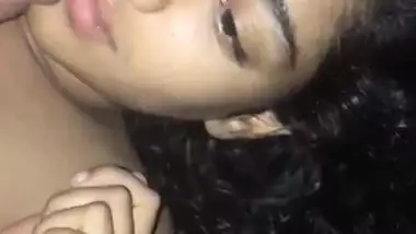Bangla virgin girl tasting cum of BF