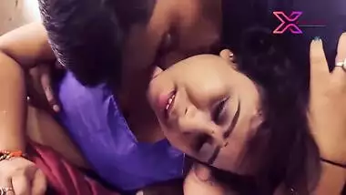 Big-assed Desi maid lets her younger boss play with her XXX breasts