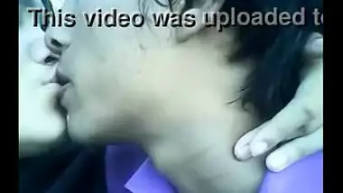 Kissing scenes of horny young couple