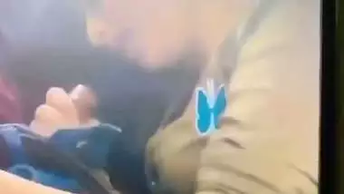 Outdoor xxx MMS of a girl sucking a dick in a car