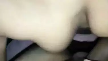 Indian girl touches BF's boner with tits like she saw in porn films