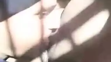 Eating and drilling chut of desi friend