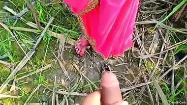 Today Exclusive- Horny Desi Wife Handjob And Hard Fucked By Hubby Outdoor