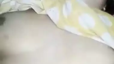 Desi Bhabhi is fucked by XXX lover with a condom on in her bedroom