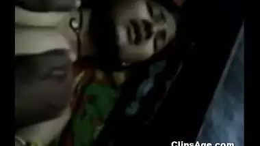 Beautiful Indian desi Meera getting her boobs squeezed and massaged by her guy