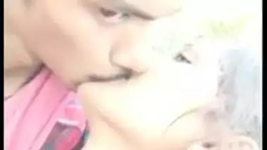 Mustached guy and Desi girlfriend find a place to film porn video