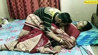 Indian xxx milf bhabhi real sex with husband close friend! Clear hindi audio