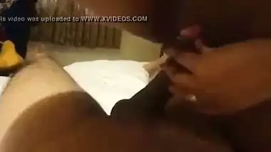 Kerala Chick Tulasi Sucking & Fucking Hard Lover’s Dick