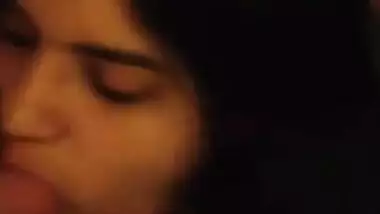 Indian prostitute sucks white cock