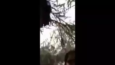 Desi couple records sex video during which boy plays with GF's XXX tits