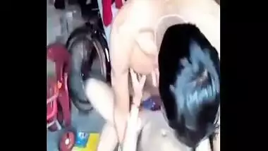 Indian aunty with young guy desi mms sex scandal recorded