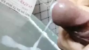 Indian big cock mushroom tip jerking off huge cum load best video of 2020