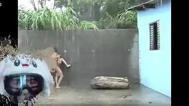 Fuck In The Rain In Public Hardcore Indian Cunnilingus Part 1