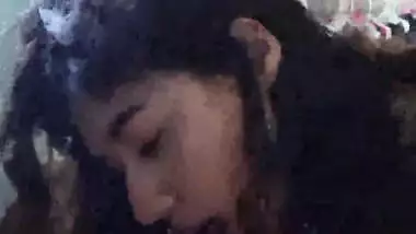 Hot Girl Showing Big Boobs & Pussy Also Giving BJ & Hard Fucking With BF Part 3