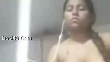 Today Exclusive- Sexy Lankan Girl Showing Her Boobs And Pussy On Video Call Part 4