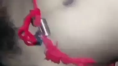 Pervert fucks his stepsister’s hairy pussy in desi MMS