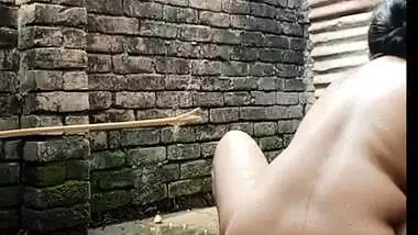 Indian Village Girl Is Bathing In The Bathroom. Sexy Village Girl Is Showing Boobs, Pussy, Anus And Her Full Nude Body