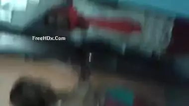 After sex Indian woman with big XXX tits and her lover put on clothes