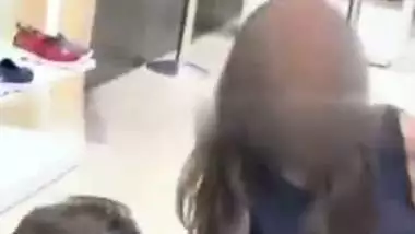 Indian daring housewife shows pussy to the sales guy and husband takes video