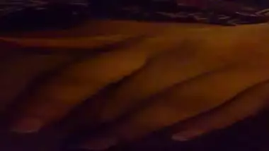 Comely Paki girl films solo video where she plays with her XXX jugs