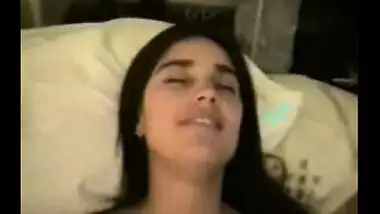 NRI hardcore home sex and cum splash on tits mms video