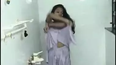 [ Indian Hard Porn ] Bathroom Sex Of Real Life Desi Couple During Vacation