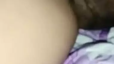 Husband XXX plays with wet Desi pussy of his wife making her cum