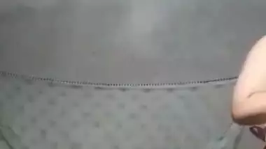 Beautiful cute innocent girl making nude video for Bf