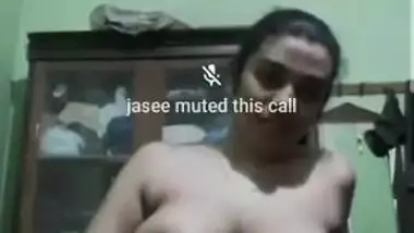 Horny desi Babe showing her Big Boobs and fingering Pussy to boyfriend